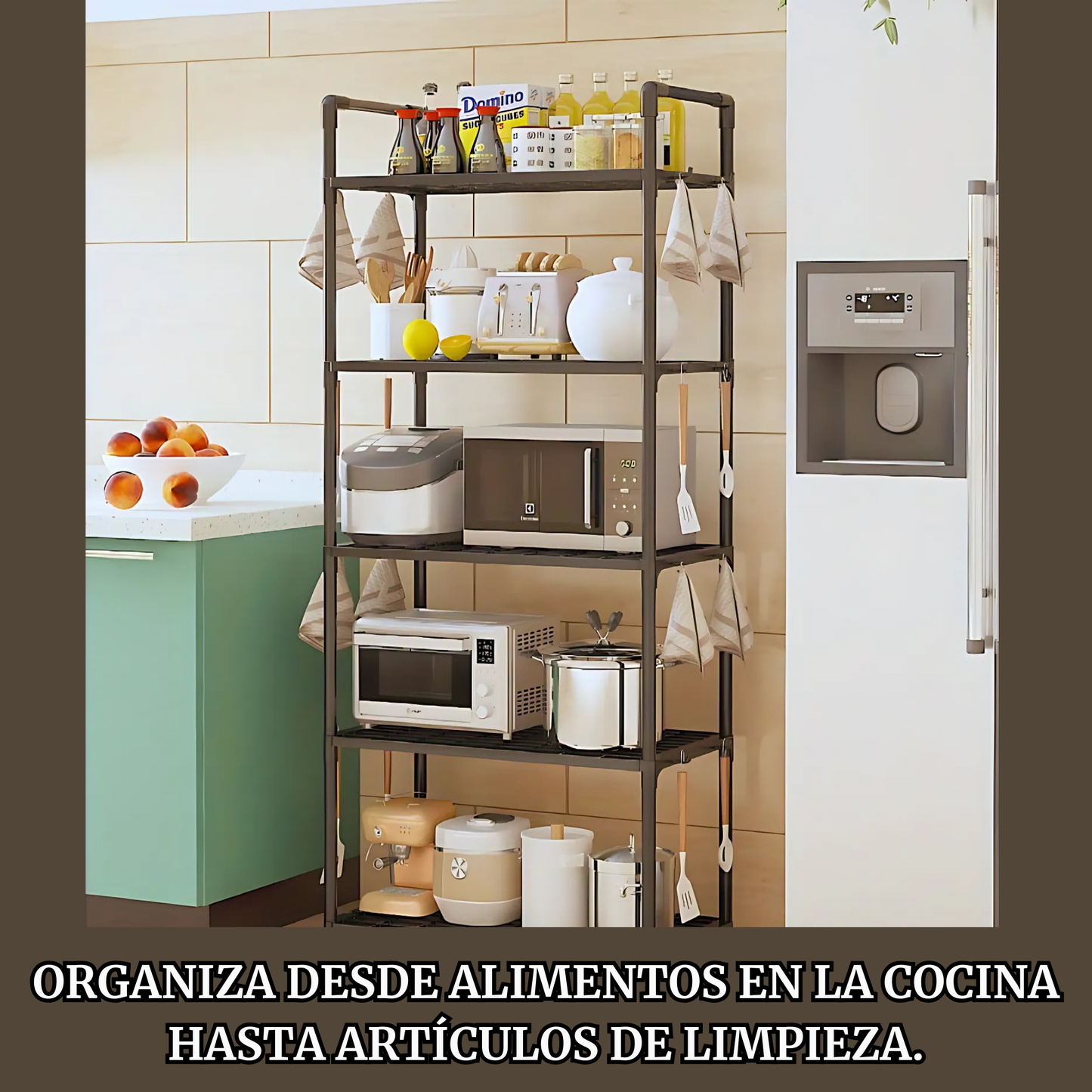 Estante Organizador de 4 Niveles