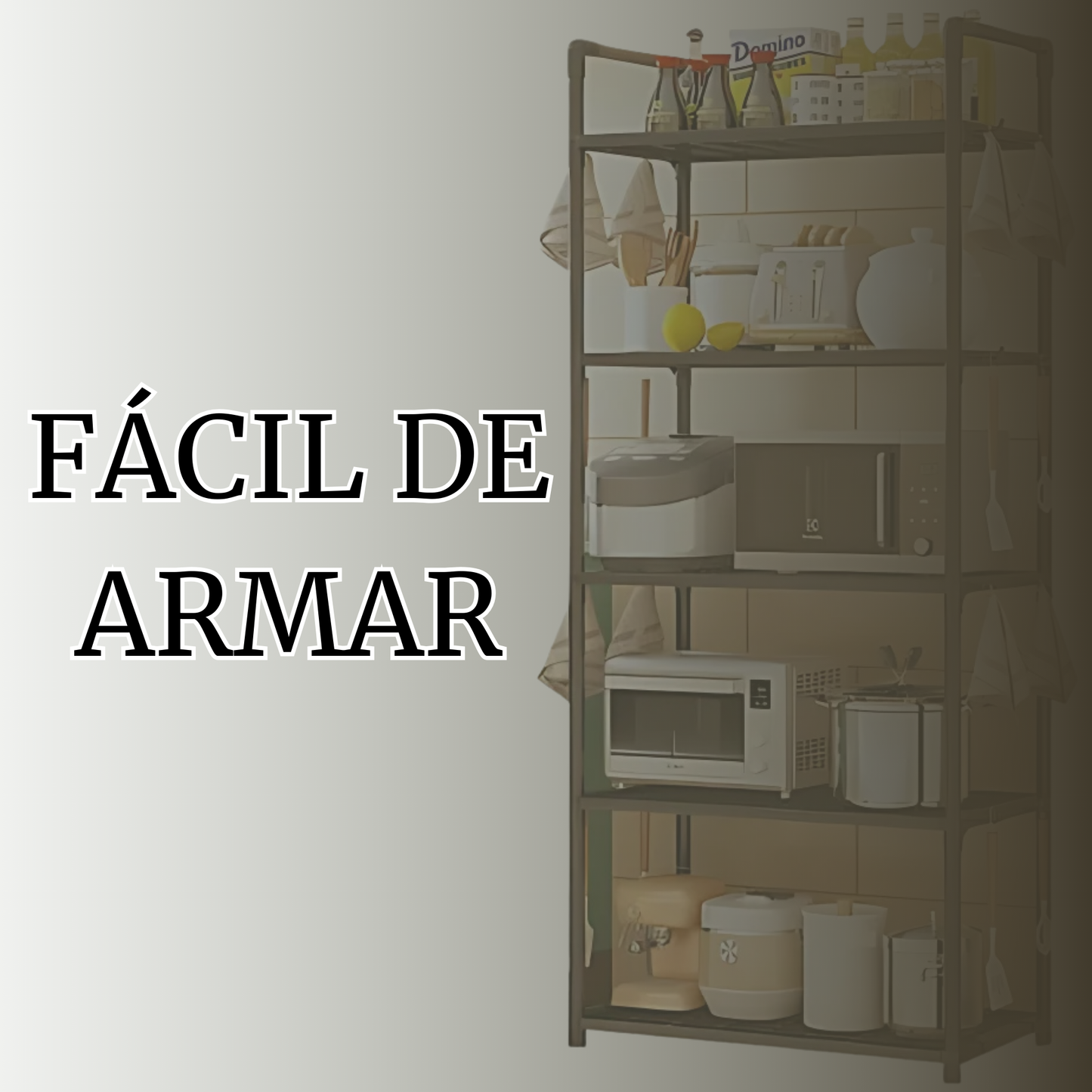 Estante Organizador de 4 Niveles