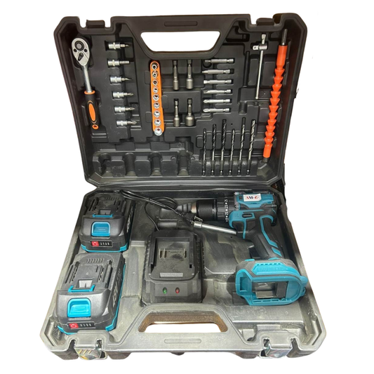 Set de Taladro Inalámbrico (2 Baterías)