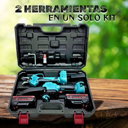 Set de Mini Sierra & Tijera Eléctrica.