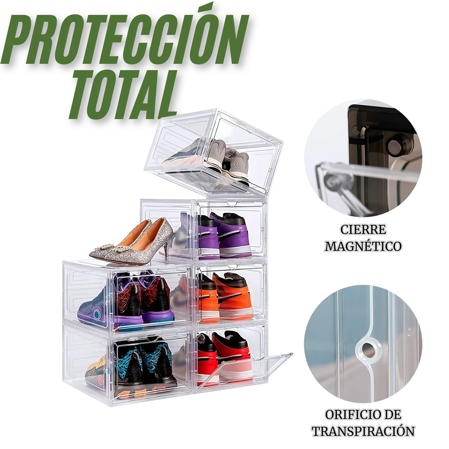 Cajas de Zapatos Individual.