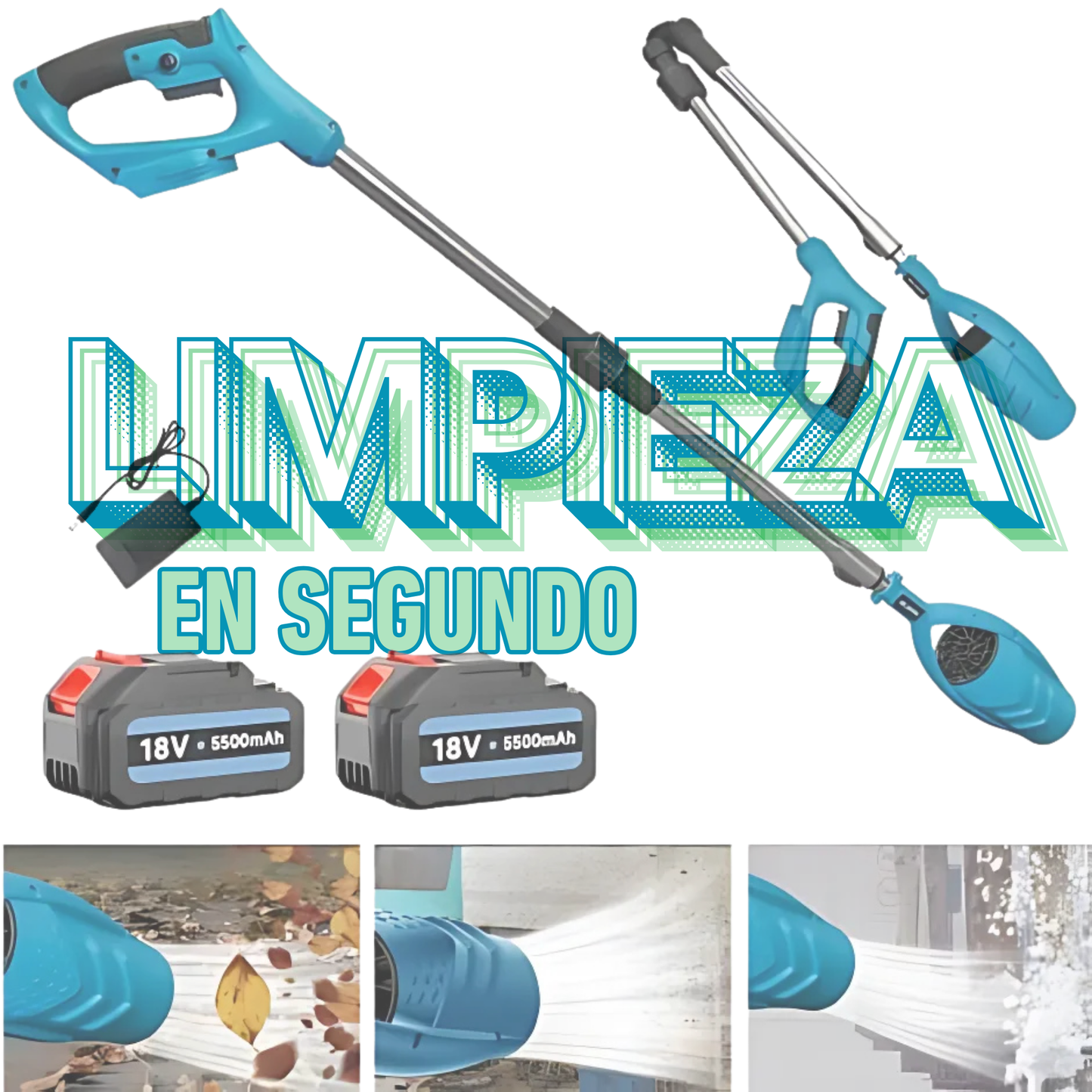Soplador Recargable Pro